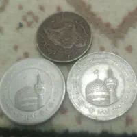 سه عدد سکه .پنج تومنی ودوعدد پانصد تومنی ۱۳۹۴|کلکسیون سکه، تمبر، اسکناس|اردبیل, |دیوار