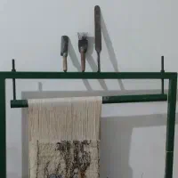 دار قالی با تمام لوازم