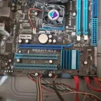 ست کامل مادربرد ،cpu،رم و گرافیک و پاور+مهلت تست
