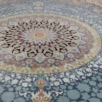 دوعدد فرش ابریشم 12 متری نونو|فرش|خرم‌آباد, |دیوار