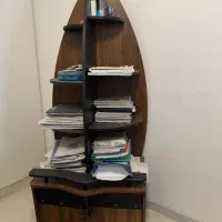 کتابخانه شلف|کتابخانه، شلف، قفسه‌های دیواری|شیراز, معالی‌آباد|دیوار