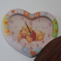 دو ساعت دیواری عروسکی و مشکی طوسی|ساعت دیواری و تزئینی|رشت, معلولین|دیوار