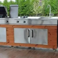 باربیکیو گازی ، کباب پز ذغالی blue fire