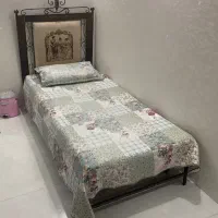 تخت خواب یکنفره فرفورژه