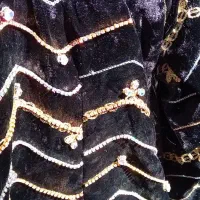 کت مخمل زیبا  نگین کاری ویاقوت کاری شده|لباس|جوانرود, |دیوار