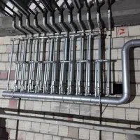 لوله کشی گاز آتش نشانی نرده راه پله با تاییدیه