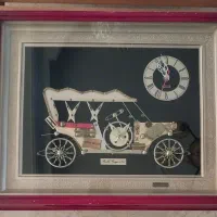 ساعت دیواری ژاپنی دست‌ساز قدیمی آنتیک