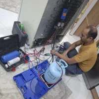 تعمیر شارژ گاز یخچال و لباسشویی ضمانت یکساله