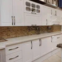 کابینت آشپز خانه MDF هایگلاس پیش ساخته ارینب|مصالح و تجهیزات ساختمان|سنندج, |دیوار