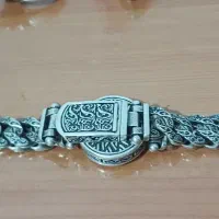 دستبند نقره دست ساز حسبی الله درجه یک|جواهرات|ارومیه, |دیوار