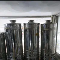 سماور گازی بزرگ استیل