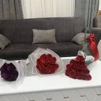 انواع گل ربانی شمعی و مخملی  ۱۷ هزار تومان