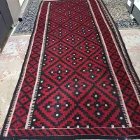 گلیم سنتی  دست بافت عرض ۱۲۰ در ۳ ونیم