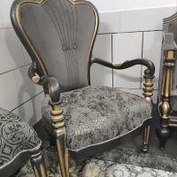 مبل سلطنتی ۹نفره بامیز(دوماه خریدم مناسب عروس