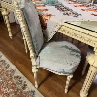 مبل نه نفره و میز نهار خوری|مبلمان خانگی و میز عسلی|رشت, چمارسرا|دیوار