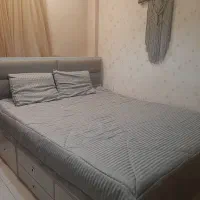 تخت دونفره ۱۶۰ با تشک برند نرم آسا