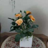 گل خارجی ،  شمع ، هفت سین  ( ورق بزنید)