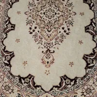 کناره بیضی شکل|فرش|اصفهان, شفق|دیوار