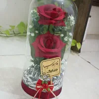 گل مصنوعی شیشه ای