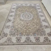 فرش ماشینی کاشان جفت ۶ متری تراکم ۱۲۰۰ شانه