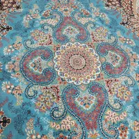 2تخته فرش 12متری 700شانه آبی طرح الی