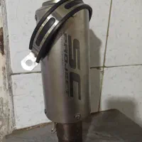 منبع اگزوز سایلنتی sc موتور سیکلت|قطعات یدکی و لوازم جانبی|بهارستان, |دیوار