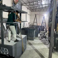 ساخت و فروش گاوصندوق آسانسوری زنجیری پیچی هیدرولیک