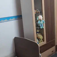 سرویس تخت و کمد کودک ونوجوان|تخت و سرویس خواب|گرگان, |دیوار