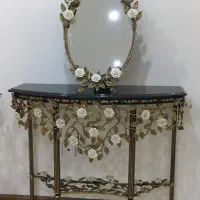 French Floral Console Table میز کنسول وارداتی