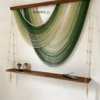 بومریس مکرومه|صنایع دستی و سایر لوازم تزئینی|شیراز, میانرود|دیوار