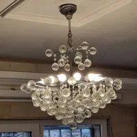 لوستر|لوستر و چراغ آویز|آستانه اشرفیه, |دیوار