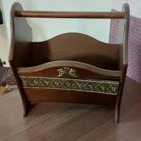 جاروزنامه سبد چوبی|صنایع دستی و سایر لوازم تزئینی|تهران, جیحون|دیوار