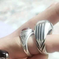 ۳عدد انگشتر نقره