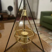 دکوری فلزی مدرن مشکی طلایی