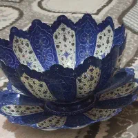 ست کاسه بشقاب مینا کاری