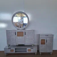 ست میز TV و آینه کنسول مدل (رادیویی)