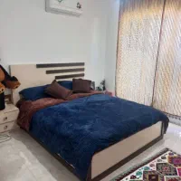 تخت خواب سایز ۱۸۰ با یک عدد پا تختی