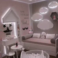تخت و ملزومات اتاق کودک