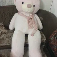 عروسک خرسی صورتی