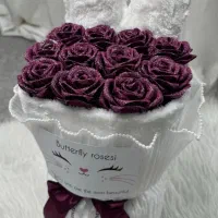 بوکت خرگوشی رز|گل مصنوعی|شیراز, میانرود|دیوار