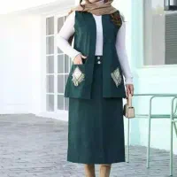 ست دامن و وست مخمل|لباس|اصفهان, باغ دریاچه|دیوار