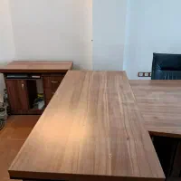 میز اداری چوبی|مبلمان اداری|گنبد کاووس, |دیوار