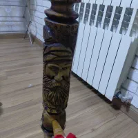 قلیان تنه چوبی