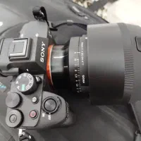 دوربین سونی آلفا سون فور بهمراه لنز ۸۵سیگما|دوربین عکاسی و فیلمبرداری|بوشهر, |دیوار