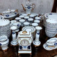 سرویس چینی یاماسن، پرده، لوستر، آینه شمعدان، لمونژ|ظروف سرو و پذیرایی|شهریار, شهرک وائین|دیوار
