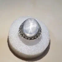 انگشتر استار سفید با رکاب استاد رسول|جواهرات|تهران, شهرک طالقانی|دیوار