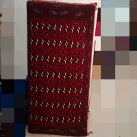 دو عدد پشتی طرح ترکمن خوشرنگ و ریز نقش