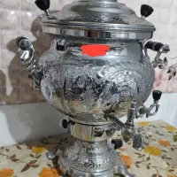 سماور گازی|سماور، چای‌ساز، قهوه‌ساز|نیشابور, خط کاشمر|دیوار