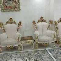 مبل استیل سلطنتی در حد نو|مبلمان خانگی و میز عسلی|اسلامشهر, زرافشان|دیوار