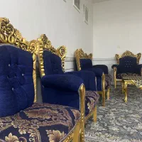 مبل سلطنتی ۹نفره همراه چهارتا میز